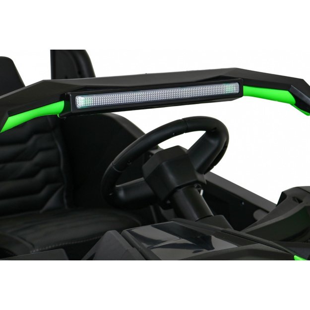 Dvivietis bagis ATV STRONG Racing, žalias