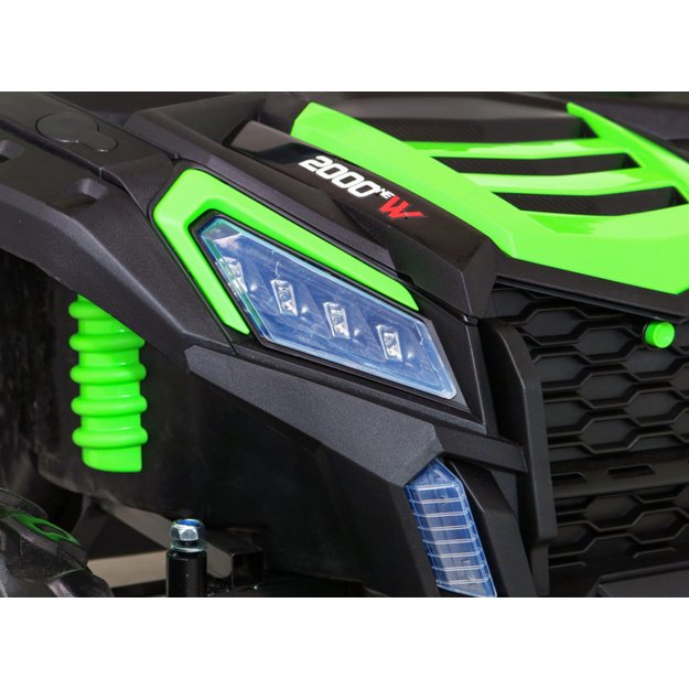 Dvivietis bagis ATV STRONG Racing, žalias