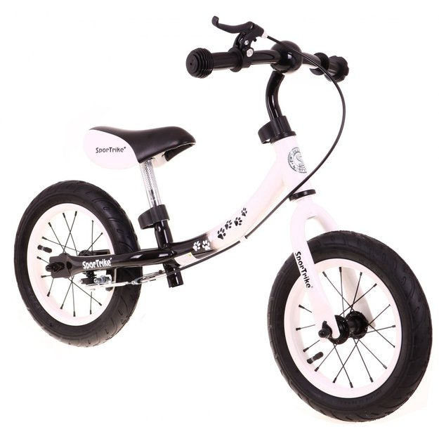 Balansinis dviratis vaikams „Boomerang SporTrike“, baltas