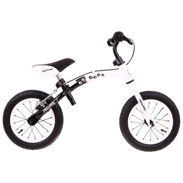 Balansinis dviratis vaikams „Boomerang SporTrike“, baltas