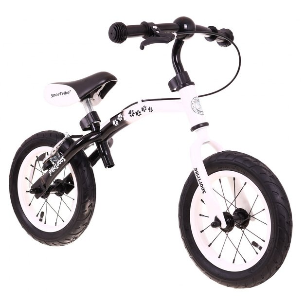 Balansinis dviratis vaikams „Boomerang SporTrike“, baltas