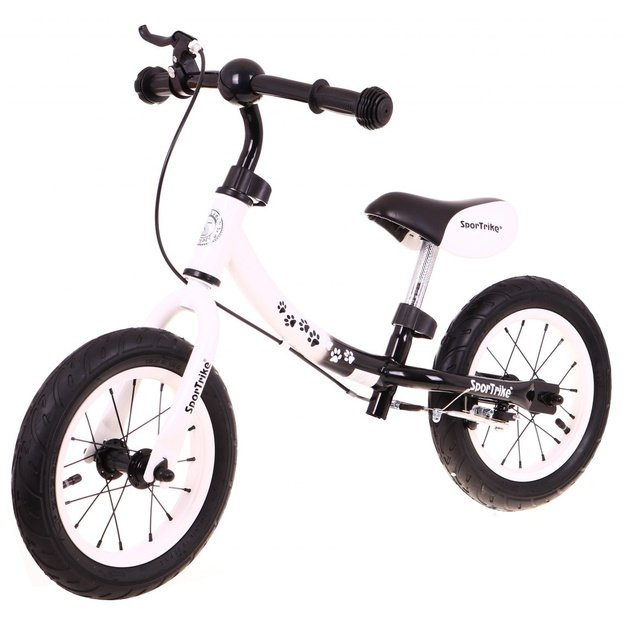 Balansinis dviratis vaikams „Boomerang SporTrike“, baltas