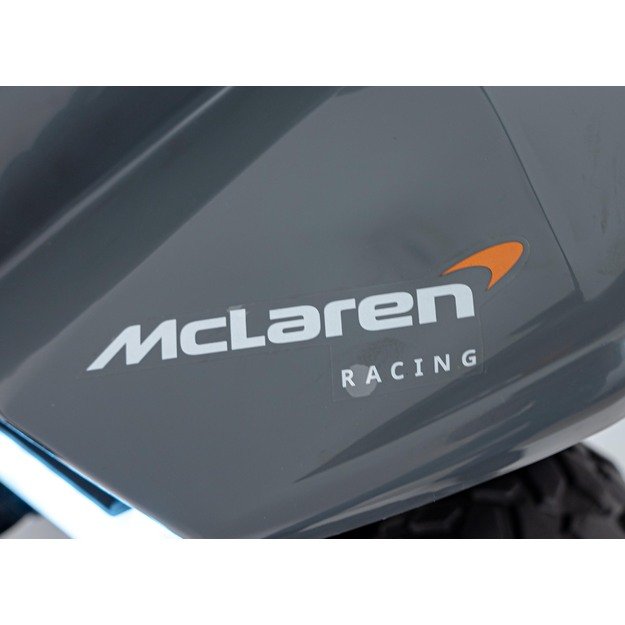 Elektrinis keturratis Mclaren Racing MCL 35, pilkas