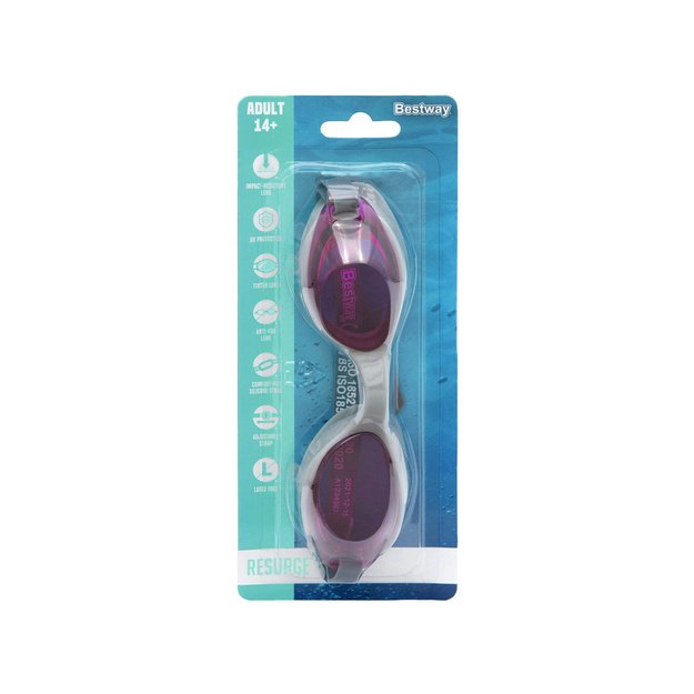 Plaukimo akiniai vaikams Bestway Hydro-Pro Blade, violetiniai
