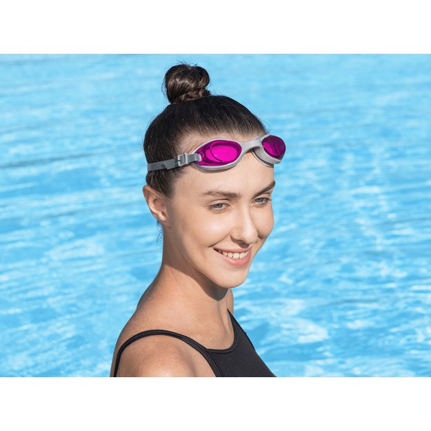 Plaukimo akiniai vaikams Bestway Hydro-Pro Blade, violetiniai