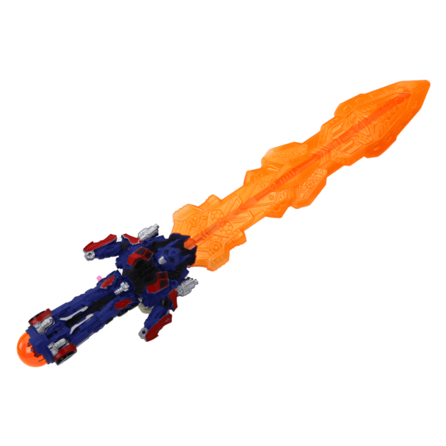 Žaislinis kosminis šviesos kardas, oranžinis