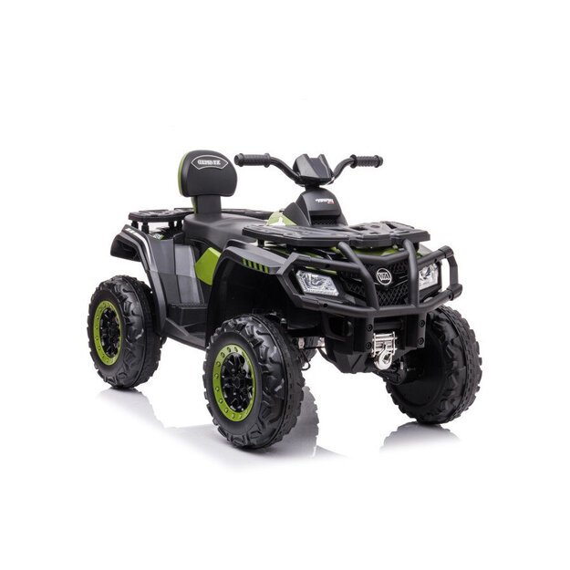 Elektrinis keturratis vaikams 4x4 320W 24 V, žalias