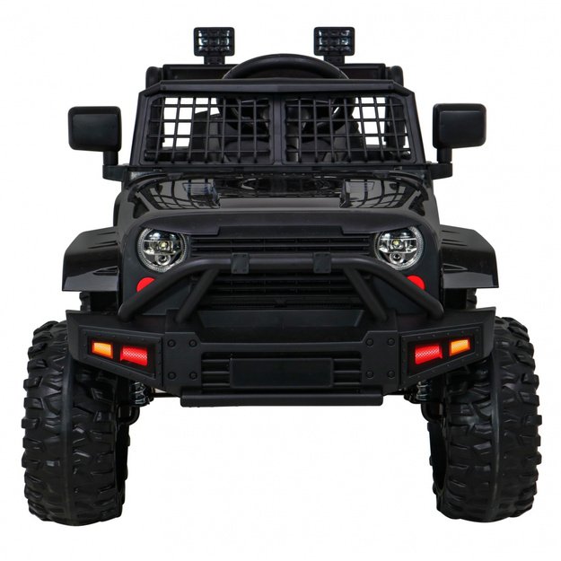 Vienvietis elektrinis džipas vaikams Jeep Dark Night, juodas