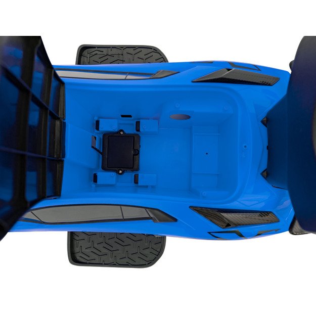 Paspiriama mašinėlė - stumdukas Lamborghini Aventador SV  vaikams, mėlyna