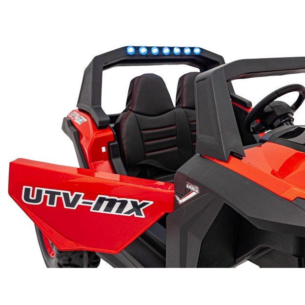 Dvivietis elektrinis bagis vaikams UTV-MX 2000N, raudonas