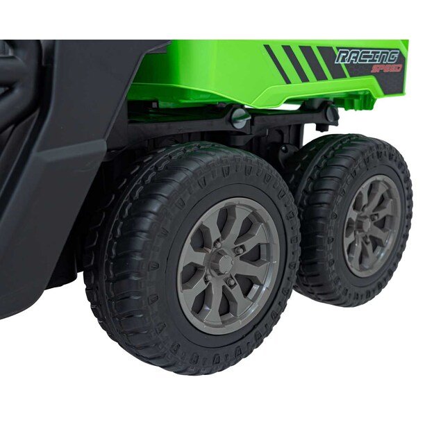 Dvivietis elektromobilis Farmer Truck Speed 900, žalias