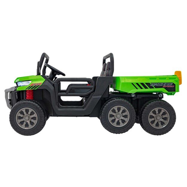 Dvivietis elektromobilis Farmer Truck Speed 900, žalias
