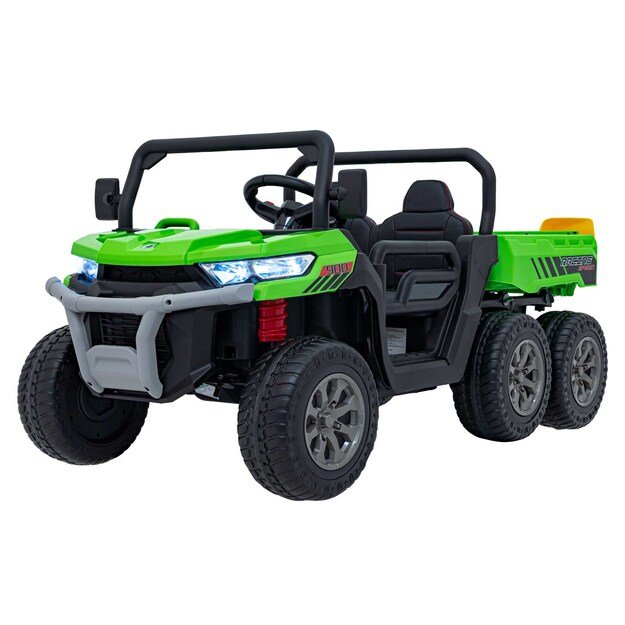 Dvivietis elektromobilis Farmer Truck Speed 900, žalias