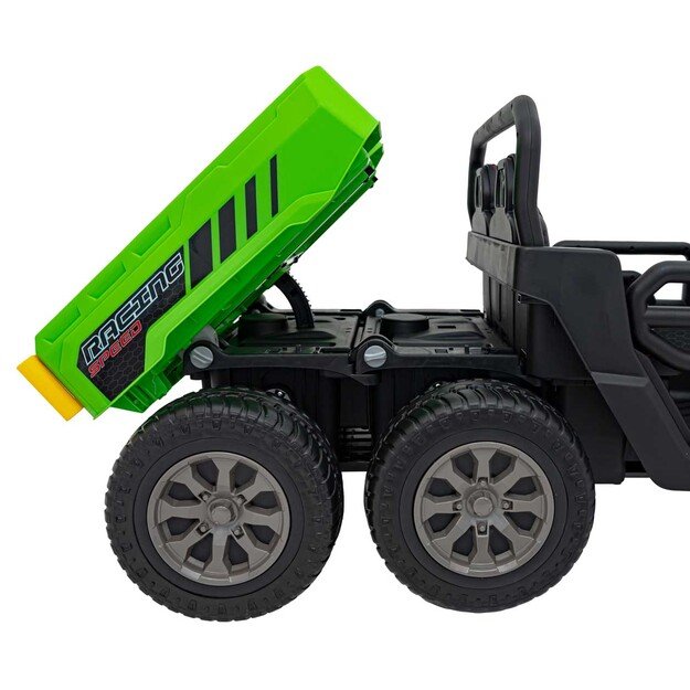 Dvivietis elektromobilis Farmer Truck Speed 900, žalias