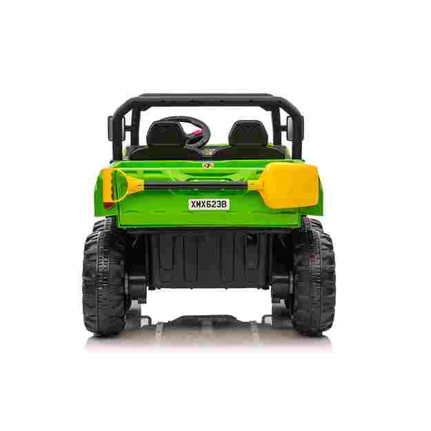 Dvivietis elektromobilis Farmer Truck Speed 900, žalias