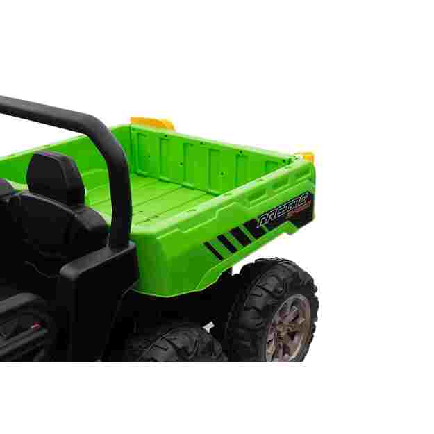 Dvivietis elektromobilis Farmer Truck Speed 900, žalias