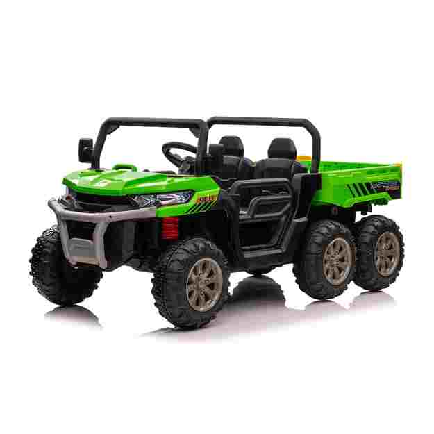 Dvivietis elektromobilis Farmer Truck Speed 900, žalias
