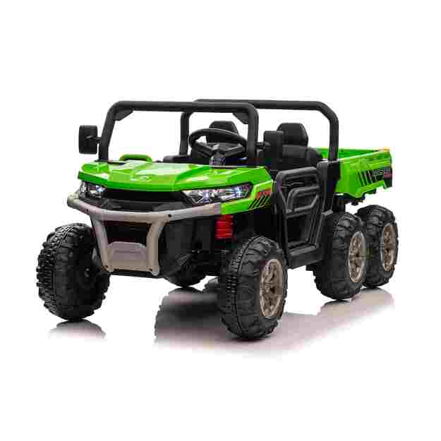 Dvivietis elektromobilis Farmer Truck Speed 900, žalias