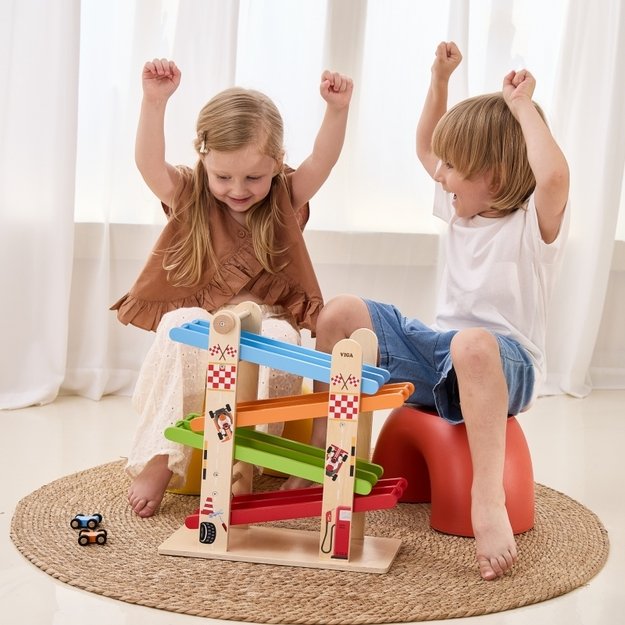 Medinė dviguba lenktynių trasa automobiliams, VIGA 4