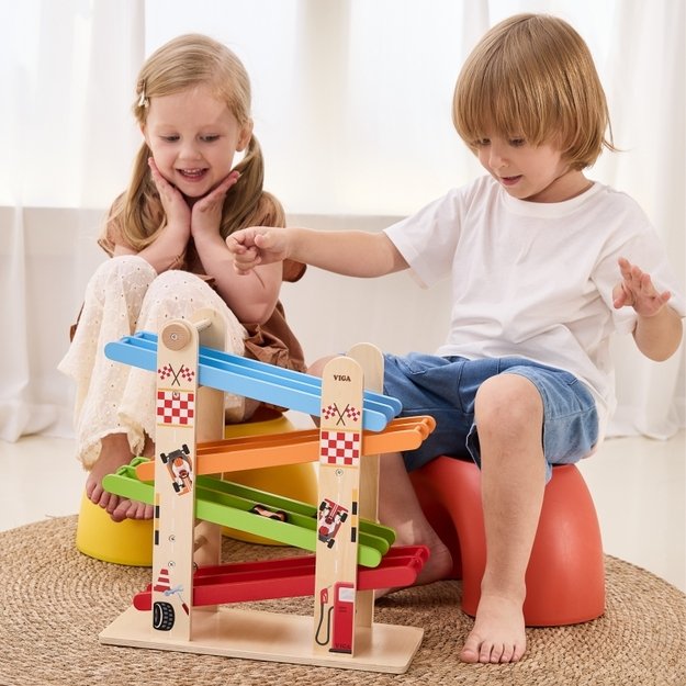 Medinė dviguba lenktynių trasa automobiliams, VIGA 5