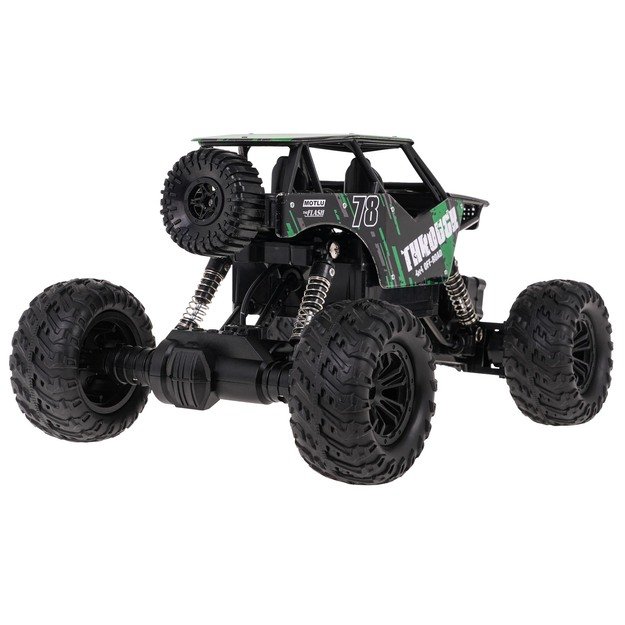 Nuotoliniu būdu valdomas lenktyninis Racing 78 Crawler visureigis 1:16