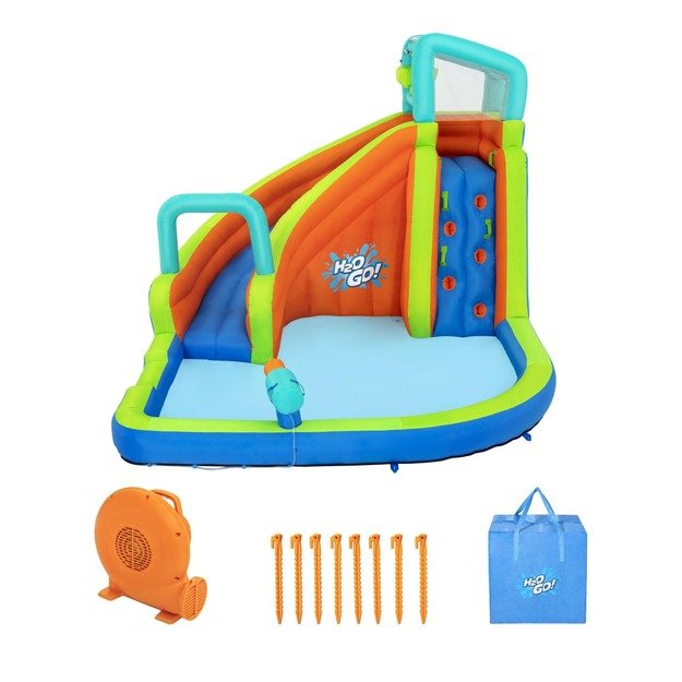 Pripučiamas vandens parkas vaikams 365x320x270cm, BESTWAY