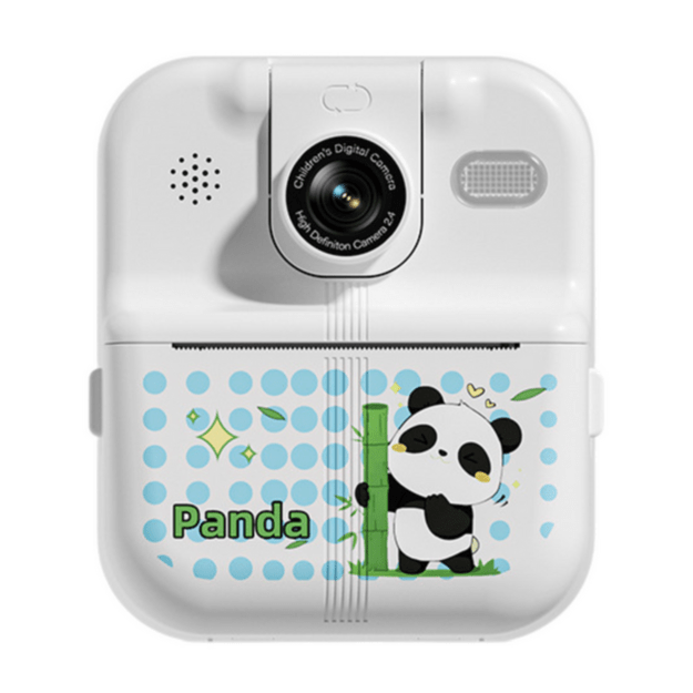 Momentinis fotoaparatas su terminiu spausdintuvu 4in1 „Panda“