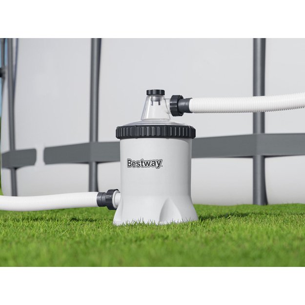 Baseino filtro siurblys 5678 l/h su filtravimo rutuliams, Bestway 58870