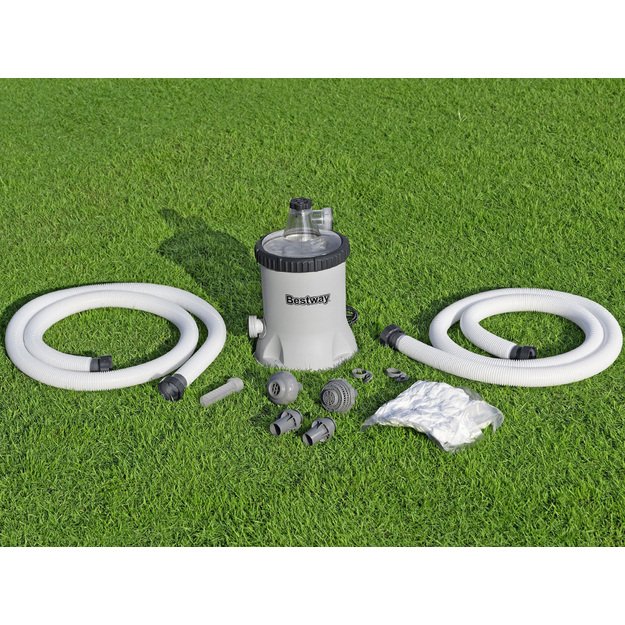 Baseino filtro siurblys 5678 l/h su filtravimo rutuliams, Bestway 58870