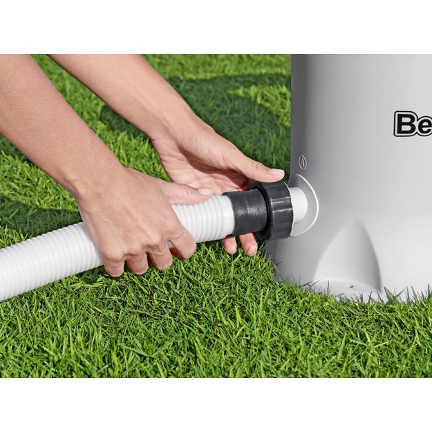 Baseino filtro siurblys 5678 l/h su filtravimo rutuliams, Bestway 58870