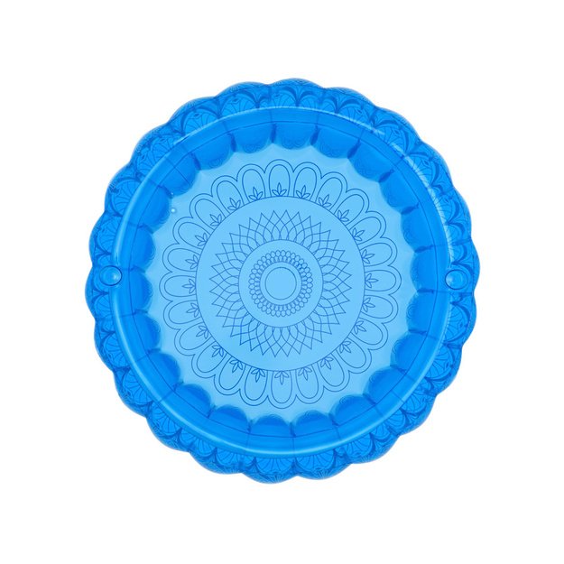 Pripučiamas baseinas BOHEMIAN BLUE 168x53cm su puodelių laikikliais, Bestway