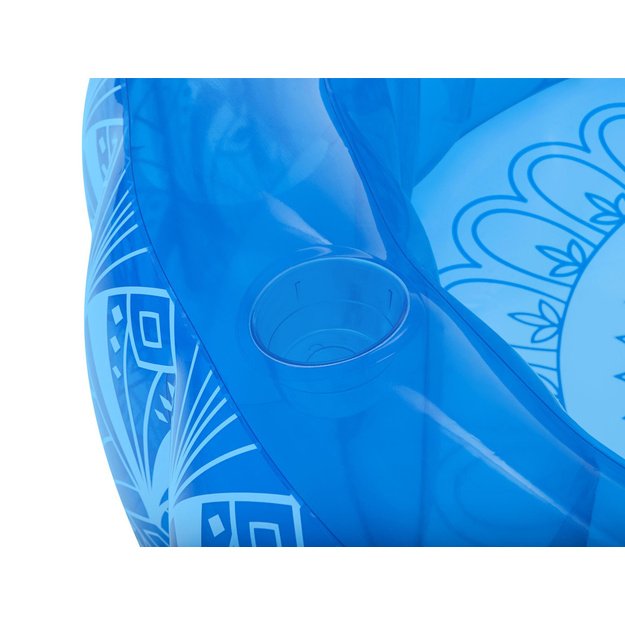 Pripučiamas baseinas BOHEMIAN BLUE 168x53cm su puodelių laikikliais, Bestway