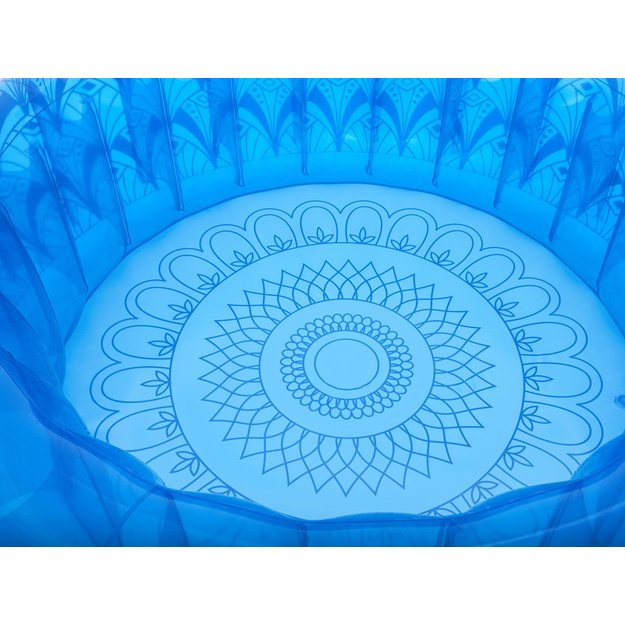 Pripučiamas baseinas BOHEMIAN BLUE 168x53cm su puodelių laikikliais, Bestway