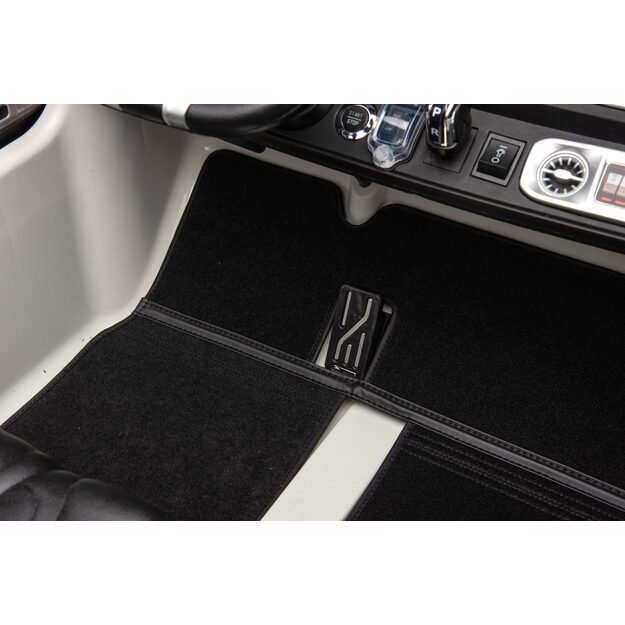 Dvivietis elektrinis visureigis vaikams Mercedes Benz G63 AMG XXL, baltas