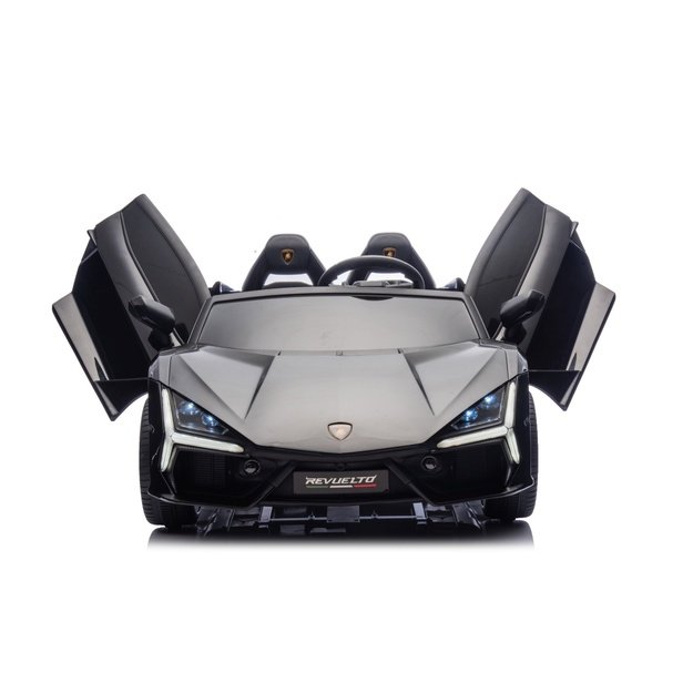 Dvivietis elektromobilis vaikams Lamborghini Revuelto XL, juodas