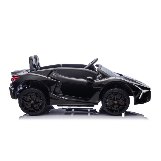 Dvivietis elektromobilis vaikams Lamborghini Revuelto XL, juodas