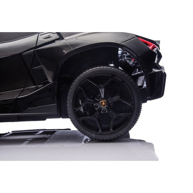 Dvivietis elektromobilis vaikams Lamborghini Revuelto XL, juodas