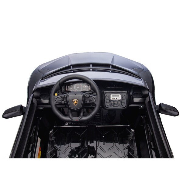 Dvivietis elektromobilis vaikams Lamborghini Revuelto XL, juodas