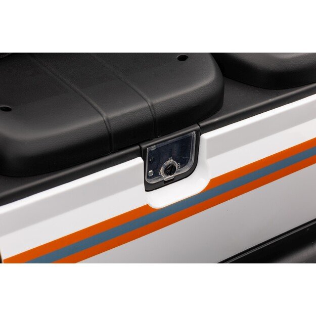 Dvivietis elektrinis visureigis vaikams Champion Pick-Up, baltas