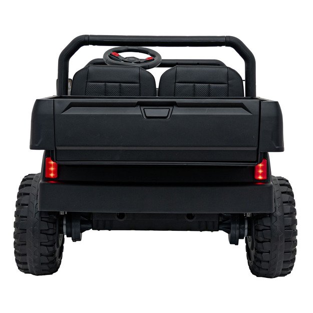 Dvivietis elektrinis visureigis vaikams Champion Pick-Up, baltas