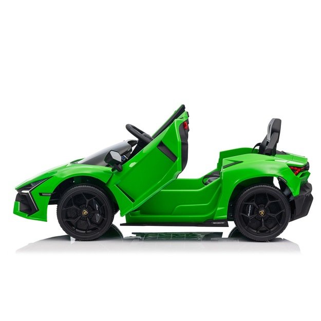 Vienvietis elektromobilis vaikams Lamborghini Revuelto, žalias