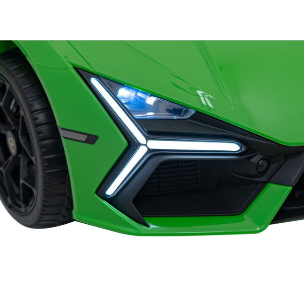 Vienvietis elektromobilis vaikams Lamborghini Revuelto, žalias