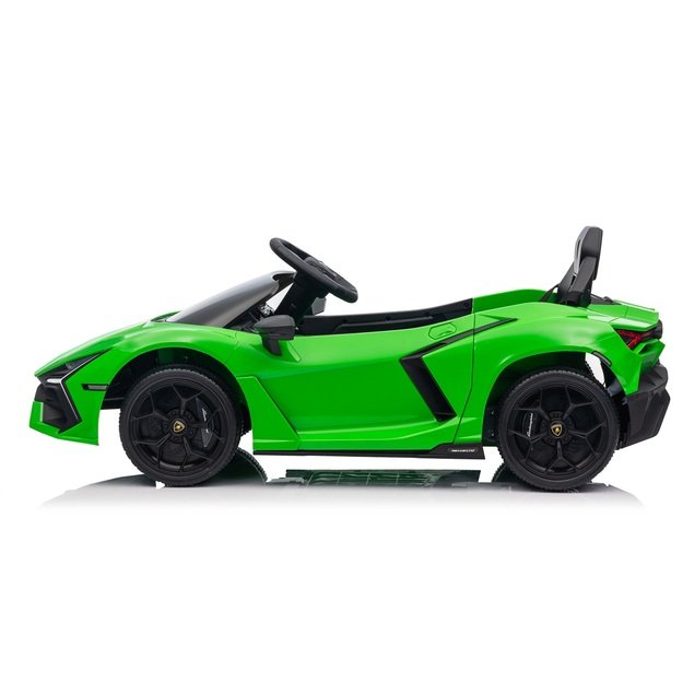 Vienvietis elektromobilis vaikams Lamborghini Revuelto, žalias