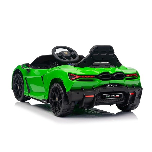 Vienvietis elektromobilis vaikams Lamborghini Revuelto, žalias