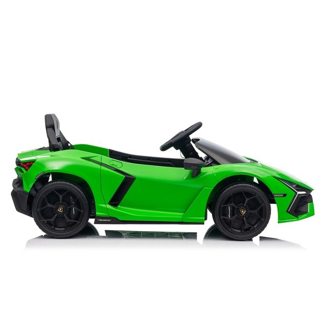 Vienvietis elektromobilis vaikams Lamborghini Revuelto, žalias