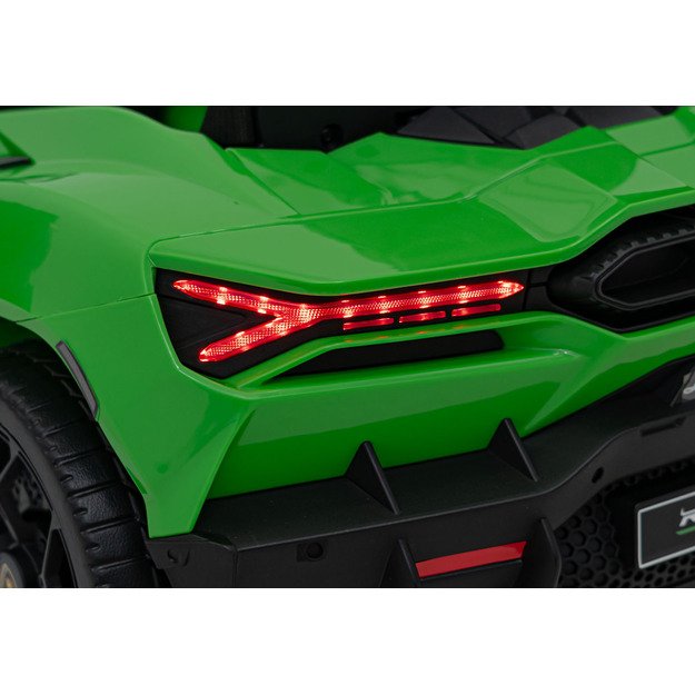 Vienvietis elektromobilis vaikams Lamborghini Revuelto, žalias