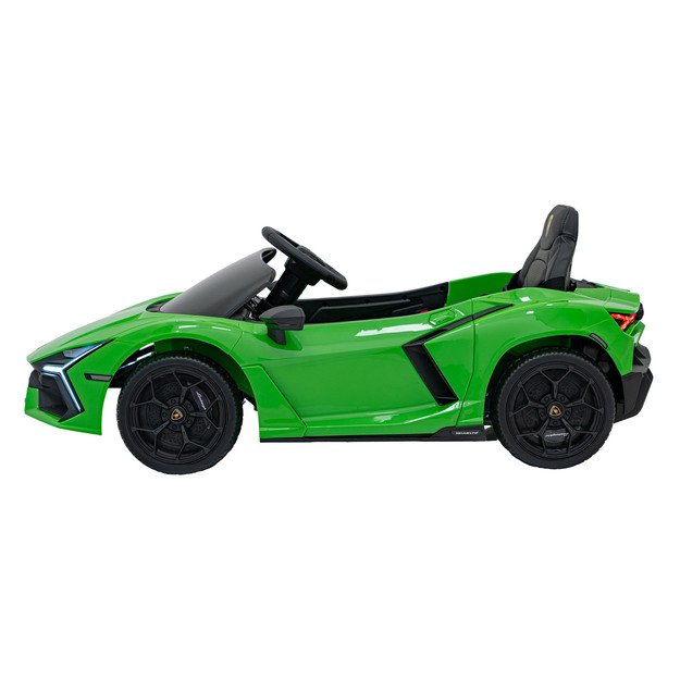 Vienvietis elektromobilis vaikams Lamborghini Revuelto, žalias