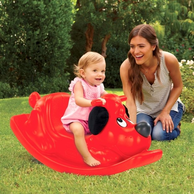 Ergonomiška balansinė supynė vaikams, raudona, LITTLE TIKES 