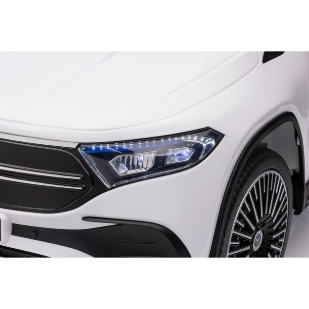 Vienvietis elektrinis džipas vaikams Mercedes Benz EQA 250, baltas