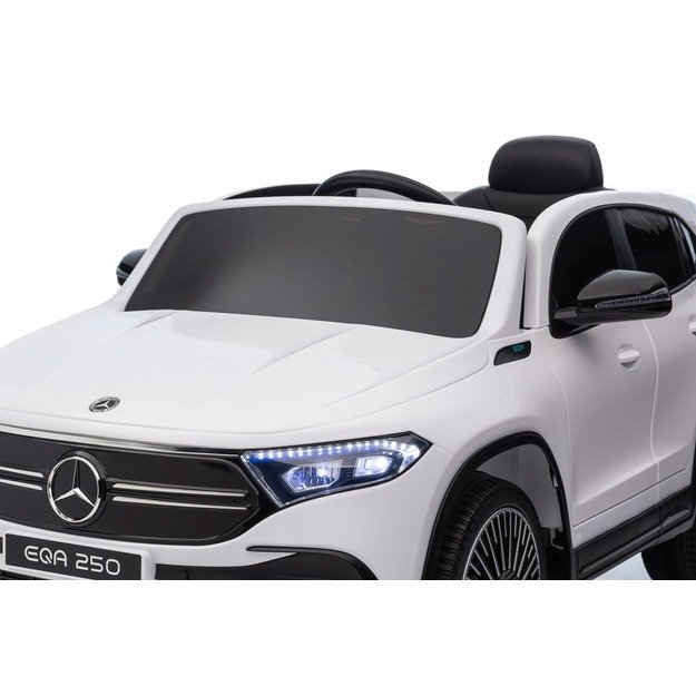 Vienvietis elektrinis džipas vaikams Mercedes Benz EQA 250, baltas